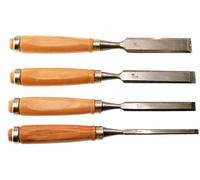 Set de cinceles planos para madera, drel, modelo 4 piezas (6/12/18/24?