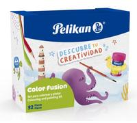 Set de color pelikan fusion surtido 12x lapices colores hexagonales 12