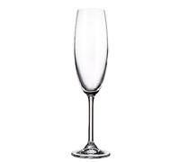 Set de Copas Bohemia Crystal Clara 220 ml Champagne 6 Unidades
