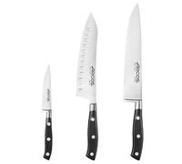 Set de cuchillos de cocina, arcos, riviera 807710 de 3 piezas con hoja