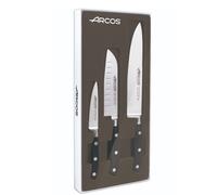 Set de cuchillos de cocina, arcos, riviera de 3 piezas con cuchillo co