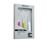 Set de cuchillos mondadores, arcos, nova 832200 de 3 piezas con hojas