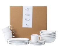Set de desayuno "Salt" de Broste Copenhagen, 16 piezas