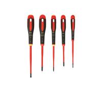 Set De Destornilladores Aislados Bahco Ergonómicos Slim VDE, 5 Piezas BAH9881SL