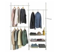 Set de dos cestas de alambre de metal multiusos para ropa 83 x 38 x 8 cm frg34-p02 sobuy 8 cm