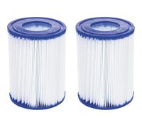 Set de Dos Filtros de Agua Tipo II para Depuradora de Cartucho BESTWAY 2.006 y 3.028 l/h