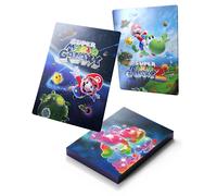 Set de dos pósteres metalizados ICONART™ de Super Mario Galaxy + Super Mario Galaxy 2