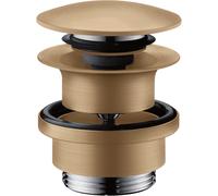 set de drenaje hansgrohe Push Open, 50100140, Color: bronce cepillado