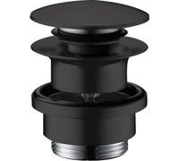set de drenaje hansgrohe Push Open, 50100670, Color: Negro Mate