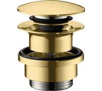 set de drenaje hansgrohe Push Open, 50100990, Color: Óptica Oro Pulido