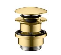 set de drenaje hansgrohe Push Open, Color: Óptica Oro Pulido