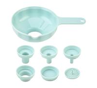 Set De Embudos De Cocina - Herramienta Multifuncional Antifugas Ancha Con Colador - Embudo de Botellas de Agua,Para Conservas, Tarros, Granos, Harina, Alimentación, Vino, y Taller Doméstico