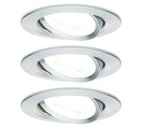Foco empotrable LED Paulmann Nova, kit básico, con inclinación