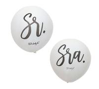 Set de globos para bodas Sr y Sra Mr Wonderful