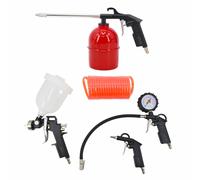 Set de herramientas neumáticas awtools 5 piezas, ideal para talleres