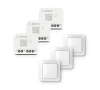 Set de iluminación y sombreado Bosch Smart Home que incluye interruptor de pared, 3x relé, 3x interruptor de pared para actuadores inteligentes