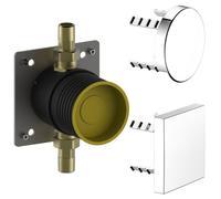 Set de interruptores de tubo empotrados KEUCO IXMO, 59949000070