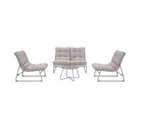 Set de jardín larisa ii color beige - conforama