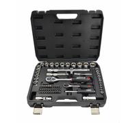 Set de llaves awtools 72 piezas 1/2' / 1/4', con maletín, juego compl