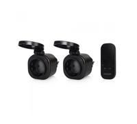 Set de Mini Enchufes para Exterior Smartwares SH4-99653/ Negros (SH4-99653)