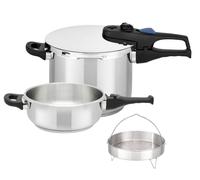 Set de ollas a presión "Praktika Plus XL" de ELO, acero inoxidable, de 5 piezas