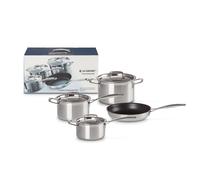 Set de Ollas y Sartenes Le Creuset - Batería de Cocina 3-PLY de Alta Calidad con Tecnología Multicapa, Reparto Uniforme del Calor y Garantía de Por Vida
