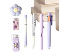 Set de Papelería para Niñas Útiles Escolares de Escritura Suave y Estética