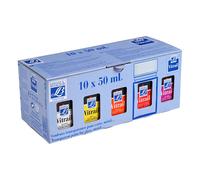 Set de pintura para vidrio y porcelana Lefranc Bourgeois Vitrail 50 ml (10 piezas)
