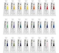 Set de pinturas al óleo para artistas: 24 colores, cada uno en un tubo de 60 ml. Materiales para pintura sobre lienzo