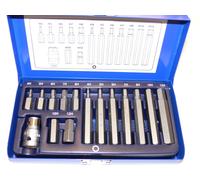Set de Puntas Hexagonal Sw 4-12mm, Mango 10mm, Largo/Corto ,con Adaptador,