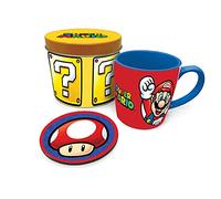 Pyramid International Set de regalo Nintendo Super Mario - Mario & Mushroom - Taza y posavasos