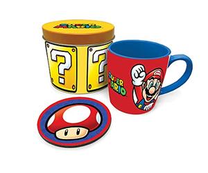 Set de Regalo Nintendo Super Mario - Mario & Mushroom [Taza & Posavasos]