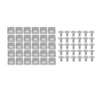Set de Remaches para Tacones 10mm con Tornillos Cruzados 6mm, Aleación de Zinc para Zapatos y Bolsos - Resistente y Antióxido, Instalación Fácil, Uso Multifuncional (Pago)