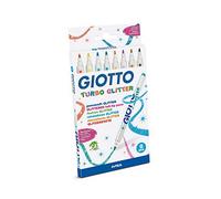 Set de Rotuladores Giotto Turbo Glitter Multicolor (10 Unidades)
