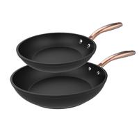 Set de sartenes 20-24 cm de aluminio forjado con revestimiento antiadh