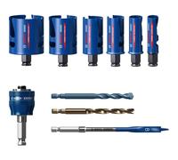 Bosch Set de sierras de corona Expert Construction Material – Ø 20/25/32/38/51 mm