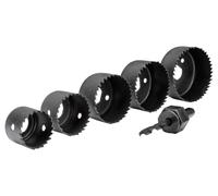 Set de sierras de corona de Makita 6 piezas D-70203