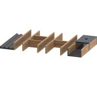 Set de sistema de mobiliario Duravit anchura 442mm, sin recorte de sifón, UV05080H5H50000, Color: Roble natural macizo