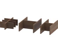 Set de sistema de mobiliario Duravit anchura 694mm, sin recorte de sifón, UV0525077770000, Color: Nogal americano macizo