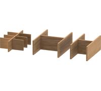 Set de sistema de mobiliario Duravit anchura 694mm, sin recorte de sifón, UV05260H5H50000, Color: Roble natural macizo