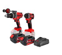 Set de Taladro - Atornillador - Percutor PBL 80 P + Atornillador de impacto IS 230 L2024 BRUSHLESS (2 Baterías 4Ah. + Cargador + Maletín)