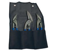 Set de tijeras Bessey Ideal/Pelikan en estuche enrollable, modelo DSET-SF3 | DSET-SF3