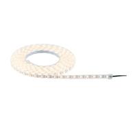 Set de tiras LED solar (5 m, Blanco cálido, 3,2 W, 300 lm, 5 V)