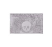 Set de toallas de baño calavera (tocador 30x50cm + manos 50x90cm + baño 70x140cm) 100%algodón gris Scalpers Home