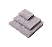 Set de toallas de baño calavera (tocador 30x50cm + manos 50x90cm + baño 70x140cm) 100%algodón gris scalpers home