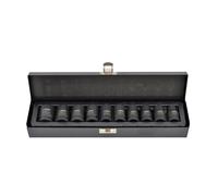 Set de vasos de impacto 1/2' awtools, 10 piezas, herramienta profesion