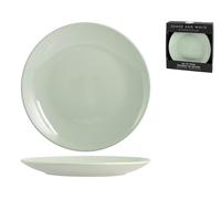 Set H&h New 4 Platos Pisos Mar Espuma En Gres / Gres Cm26