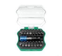 Set Herramientas Microreparación 98 para accesorios Completo(33pcs) | 98 para puntas variadas, para acero para crv , cabezal magnético, para electrónica y hogar