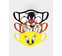 Set mascarillas looney tunes piolin, silvestre y taz