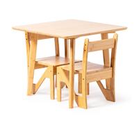 Set Mesa y Sillas de Bambu Nature